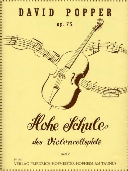 Hohe Schule Des Violoncellospiels, Op. 73, Heft 2 (POPPER DAVID)