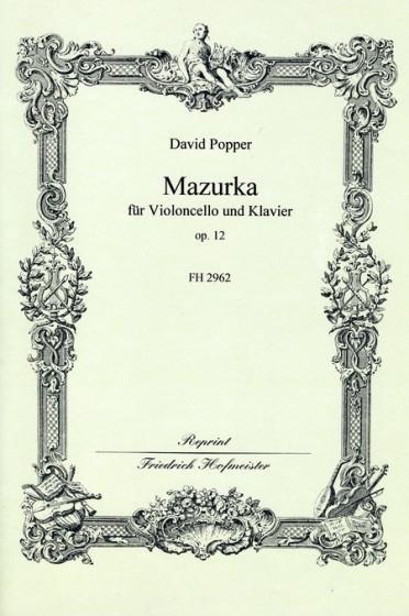 Mazurka, Op. 12 (POPPER DAVID)
