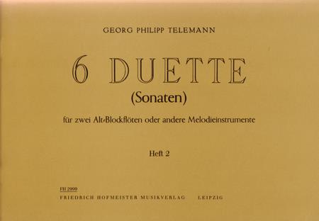 Sonaten 4-6 (TELEMANN GEORG PHILIPP)