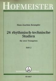 24 Rhythmisch - Technische Studien, Heft 2