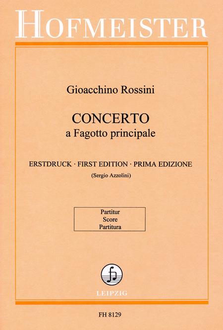 Concerto A Fagotto Principale / Part