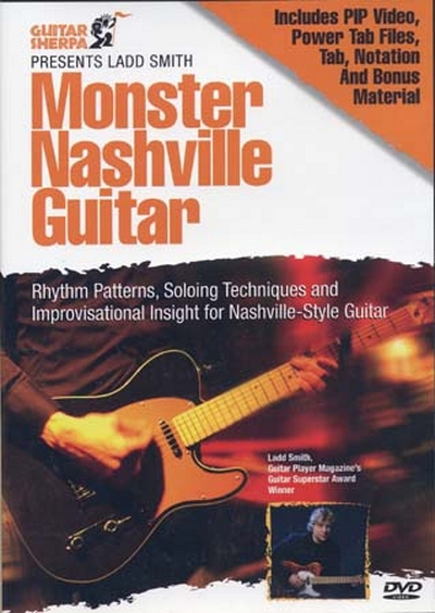 Dvd Guitar Sherpa Smith Ladd Monster Nashville Guitar (SMITH LADD)