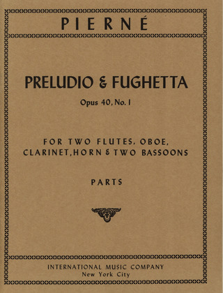 Prelude And Fughetta Op. 40/1 Full