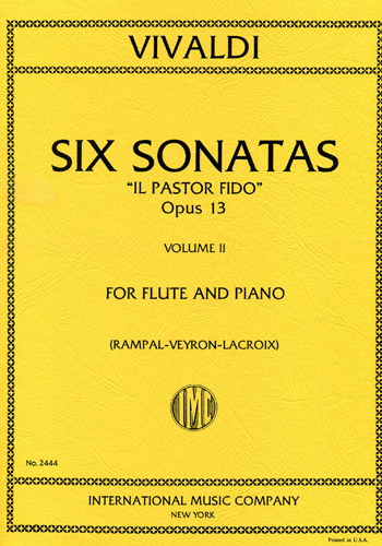 6 Sonatas Vol.2 Amaj/Cmaj / (VIVALDI ANTONIO)