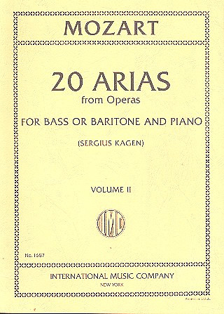 20 Arias Vol.2 Bass.Vce Pft