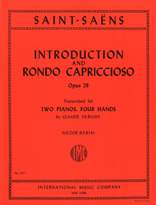 Introduction And Op. 28 2Pft 4H (SAINT-SAENS CAMILLE)