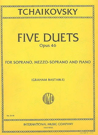 5 Duets Op. 46 2Vce Pft (TCHAIKOVSKI PIOTR ILITCH)