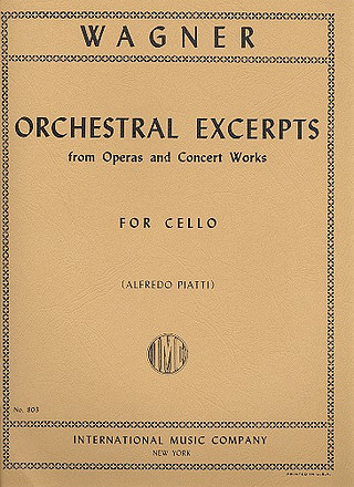Orchestral Excerpts S.Vc (WAGNER)