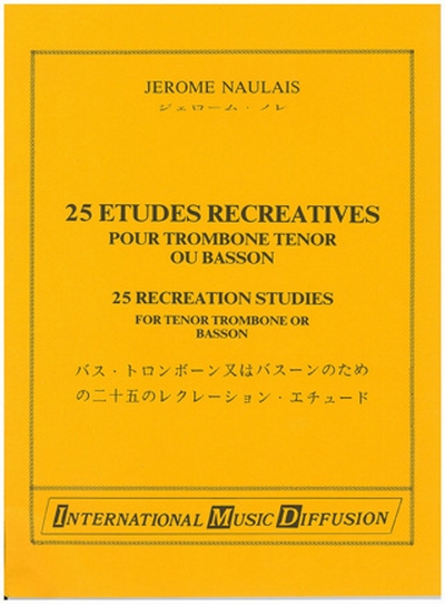 25 Etudes Recreatives (NAULAIS JEROME)