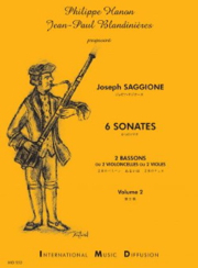 6 Sonates Vol.2 (SAGGIONE J)