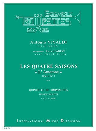 Les 4 Saisons L'Automne Op. 8 No3 (Le quattro stagioni)