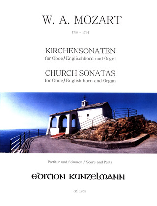 Church Sonatas For Oboe, Cor Anglais And Organ - Score And Parts