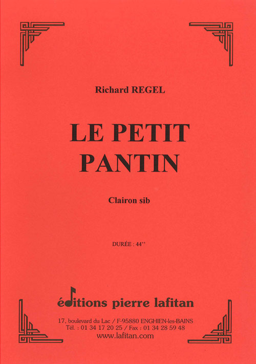 Le Petit Pantin (REGEL RICHARD)