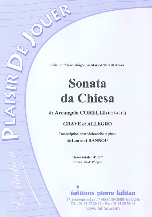 Sonata Da Chiesa (CORELLI ARCANGELO)