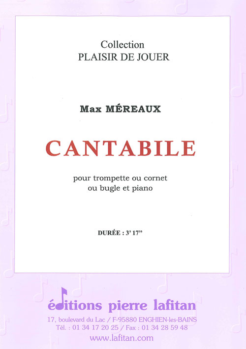 Cantabile (MEREAUX MAX)