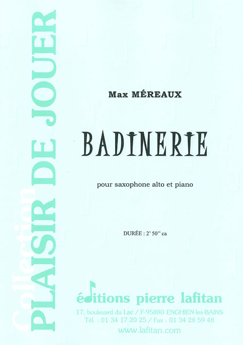 Badinerie (MEREAUX MAX)
