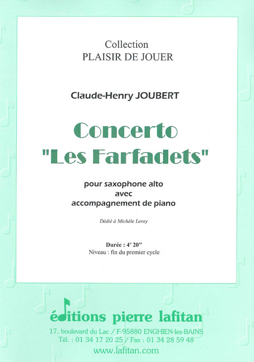 Concerto 'Les Farfadets' (JOUBERT CLAUDE-HENRY)