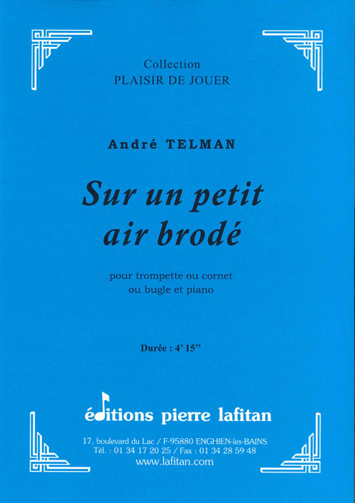 Sur Un Petit Air Brodé (TELMAN ANDRE)