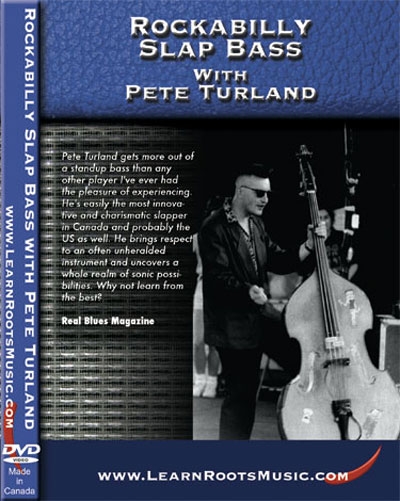 Rockabilly Slap Bass With Pete Turland (TURLAND PETE)