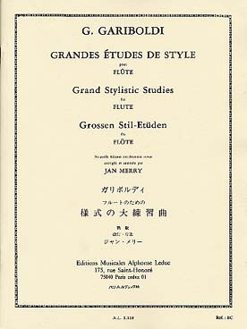 Grandes Etudes De Style Op. 134 (GARIBOLDI)