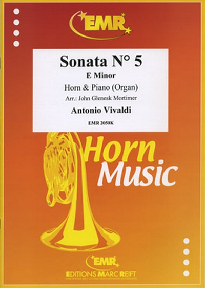 Sonata No 5 In E Minor (VIVALDI ANTONIO)