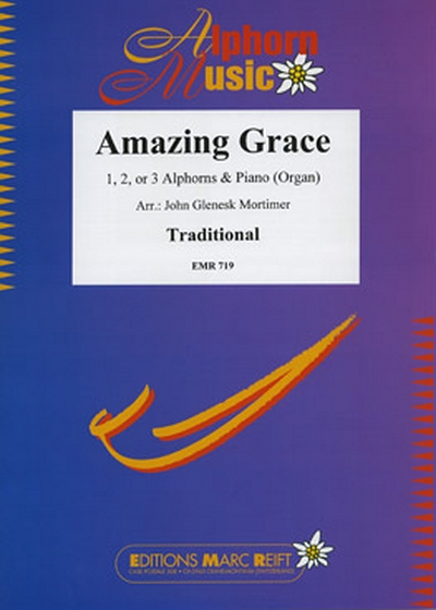 Amazing Grace (1, 2 Or 3 Alph. In F+Gb)