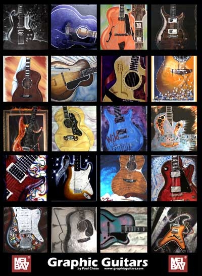 Graphic Guitars Poster (CHASE PAUL)