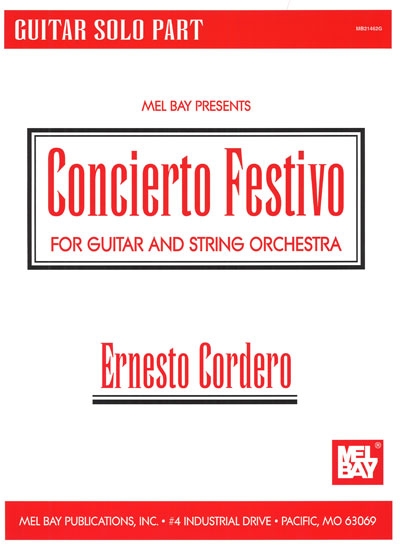 Concierto Festivo - Guitar Solo Part (CORDERO ERNESTO)