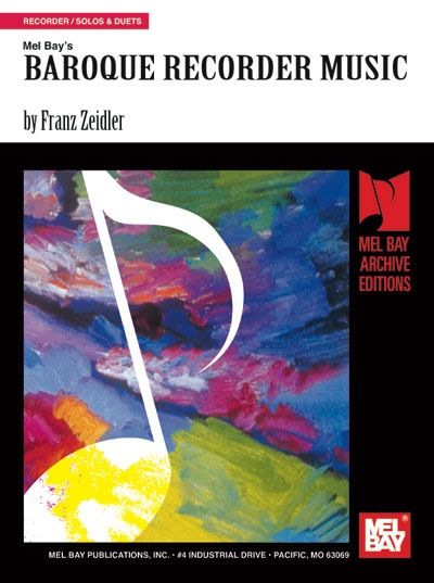 Baroque Recorder Music (ZEIDLER FRANZ)