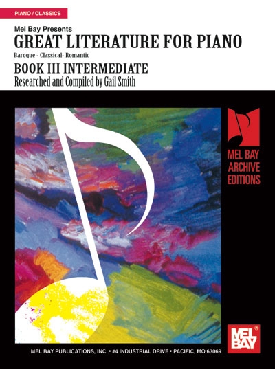 Great Literature For Piano Book 3 (Intermediate) (SMITH GAIL)