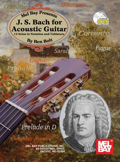 J.S. Bach For Acoustic Guitar (BACH JOHANN SEBASTIAN)