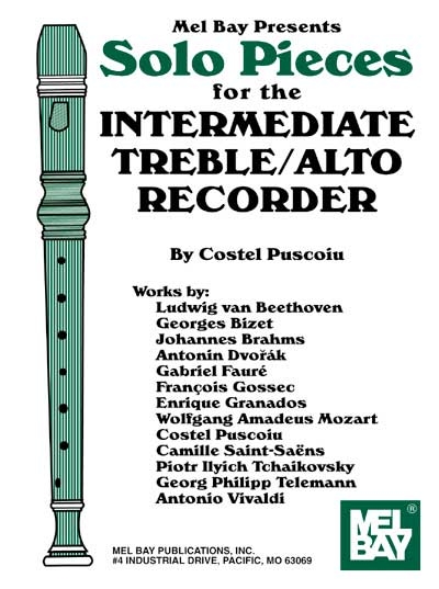 Solo Pieces For The Intermediate Treble/Alto Recorder (PUSCOIU COSTEL)