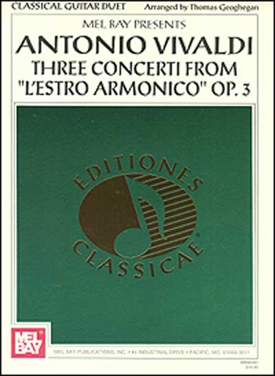 Antonio Vivaldi: Three Concerti From L'Estro Armonico Op. 3 (THOMAS GEOGHEGAN)