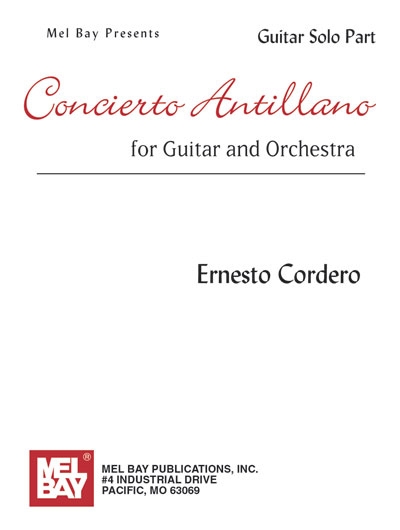Concierto Antillano - Guitar Solo Part (CORDERO ERNESTO)