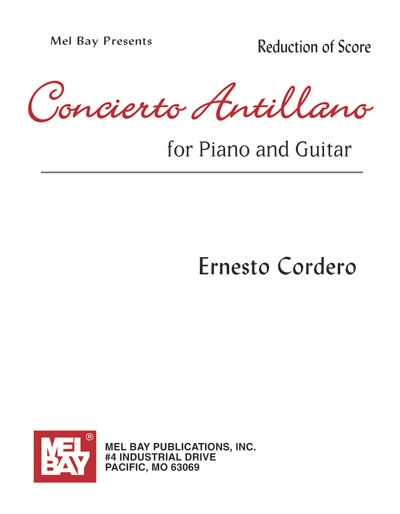 Concierto Antillano For Piano And Guitar (CORDERO ERNESTO)