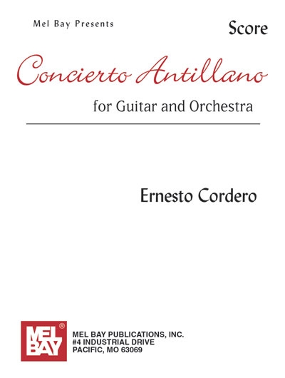 Concierto Antillano - Score (CORDERO ERNESTO)