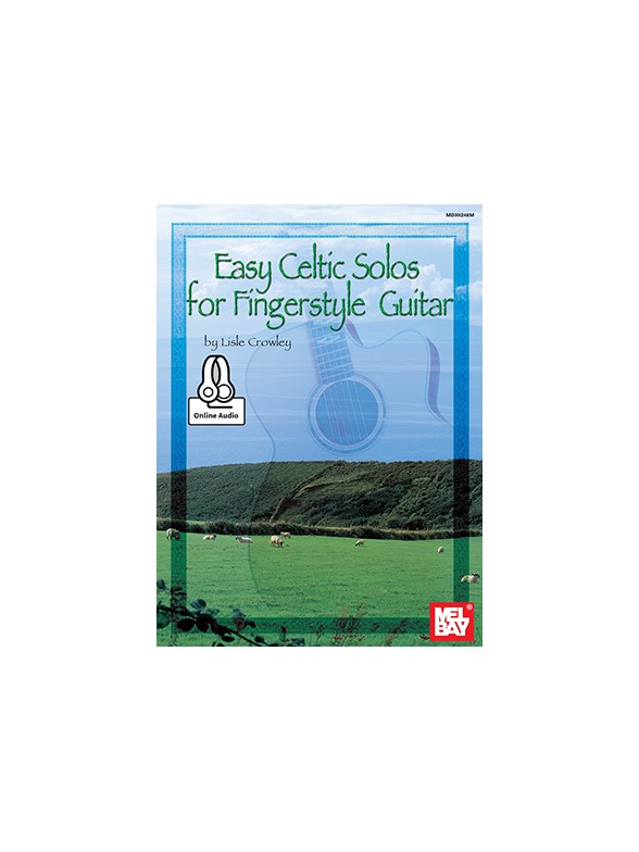 Easy Celtic Solos For Fingerstyle Guitar - Book - Online Audio