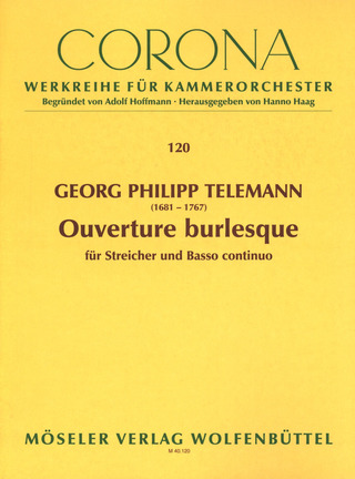 Ouverture Burlesque Twv 55:B8 (TELEMANN GEORG PHILIPP)