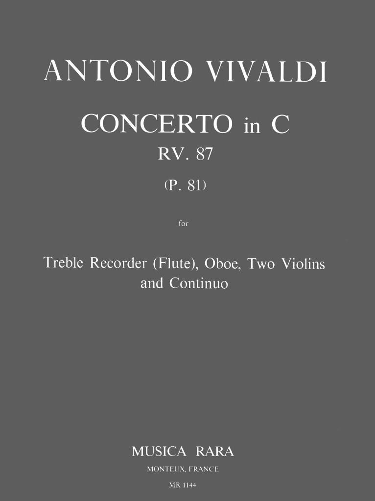 Konzert In C Rv 87 (VIVALDI ANTONIO)