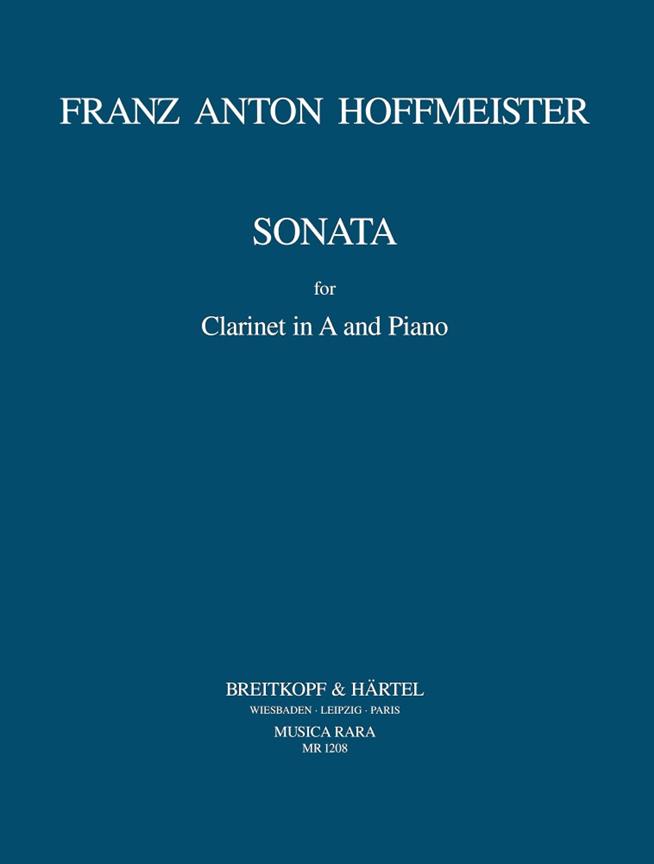 Sonate In A (HOFFMEISTER FRANZ ANTON)