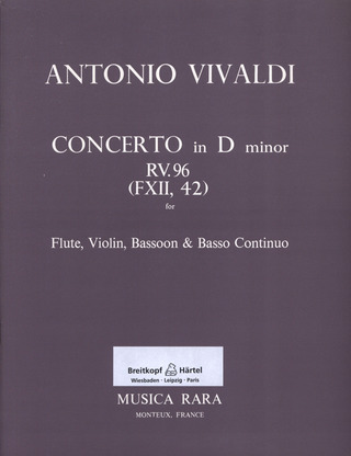 Konzert In D Rv 96 (VIVALDI ANTONIO)
