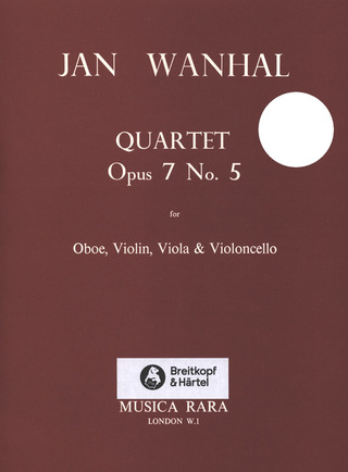 Quartett Op. 7/5 (VANHAL JOHANN BAPTIST)