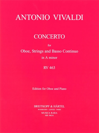Concerto In A Rv 463 (VIVALDI ANTONIO)