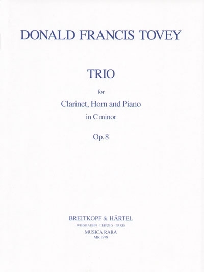 Trio Op. 8 (TOVEY DONALD FRANCIS)