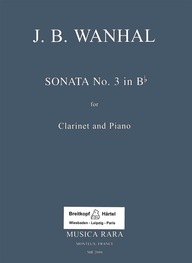 Sonate In B Nr. 3 (VANHAL JOHANN BAPTIST)
