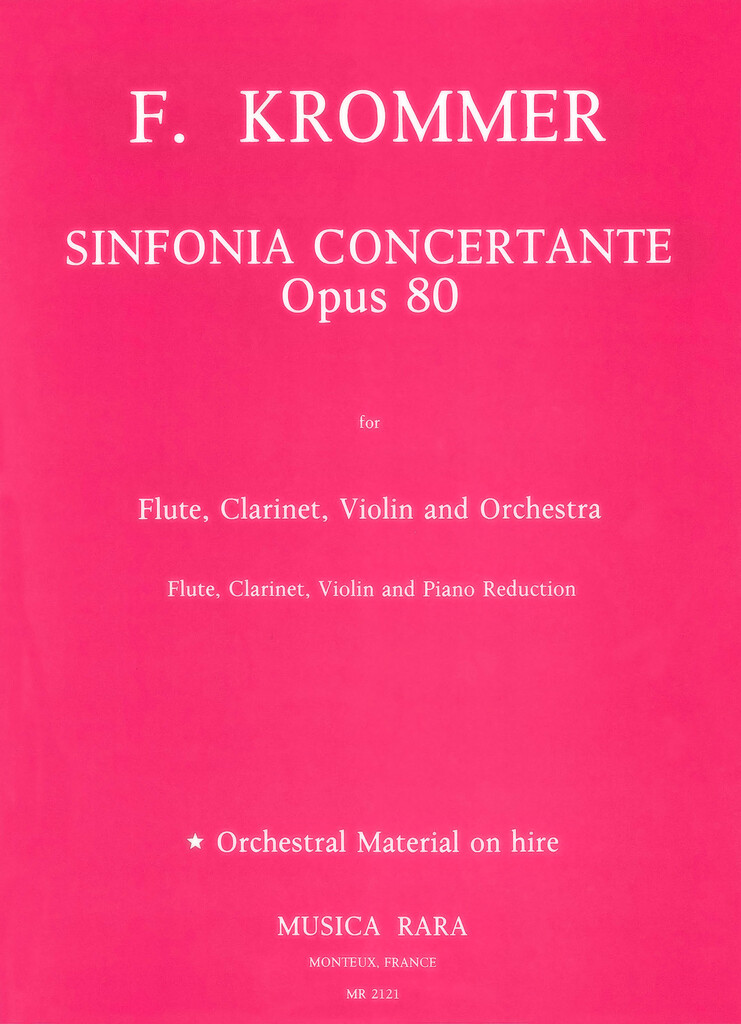 Sinfonia Conc. In D Op. 80