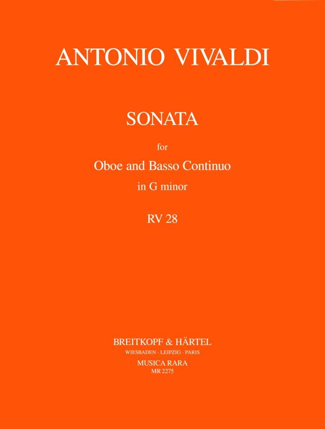 Sonate G-Moll Rv 28 (VIVALDI ANTONIO)