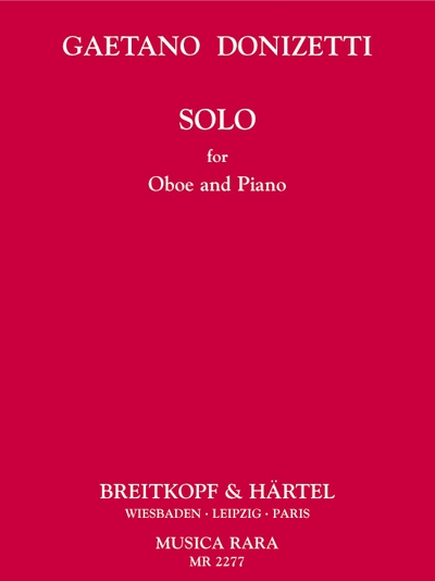 Solo Für Oboe Und Klavier (DONIZETTI GAETANO)