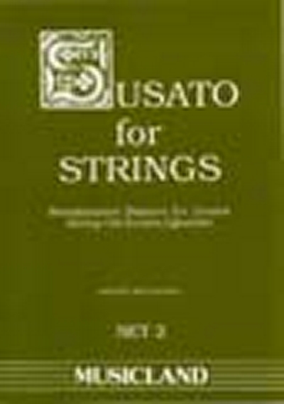Susato Set 2 (Score And Parts) (SUSATO TIELMAN)