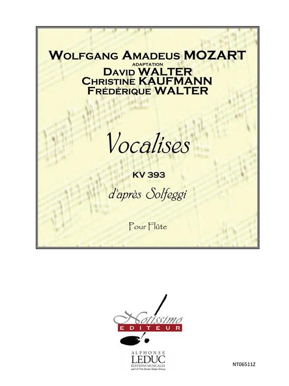 Vocalises D'Apres Solfeggi (MOZART / WALTER D)